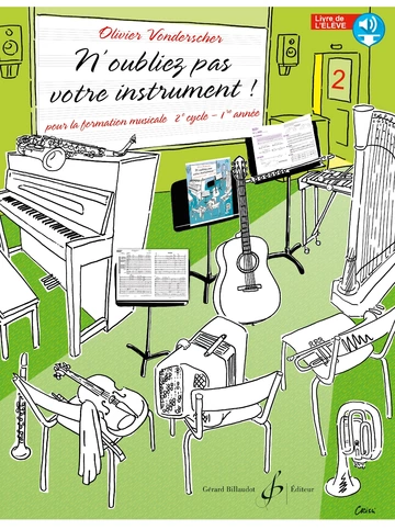 N’oubliez pas votre instrument ! Volume 2 Visuell